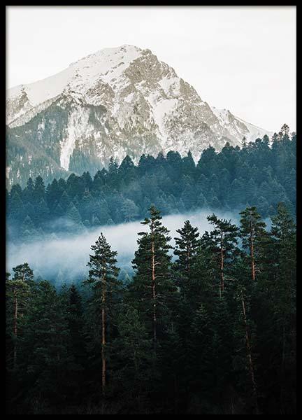 Mountain and Forest Poster in der Gruppe Poster / Naturmotive bei Desenio AB (11634)