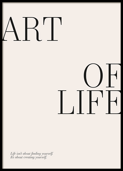 Art of Life Poster