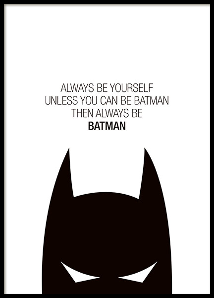 Kinderposter Mit Batman Poster Fur Kinder Desenio De