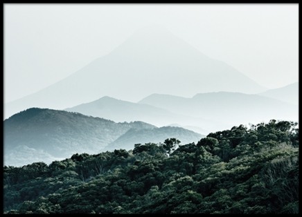 Poster mit Fotografien, Natur und Berge