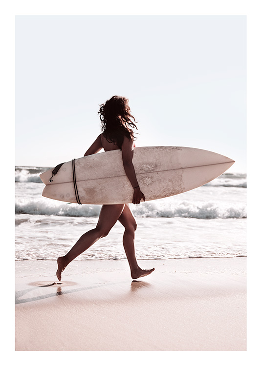 Surf The Waves Poster / Fotografien bei Desenio AB (10172)