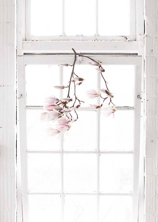 Flowers In The Window Poster / Fotografien bei Desenio AB (10182)