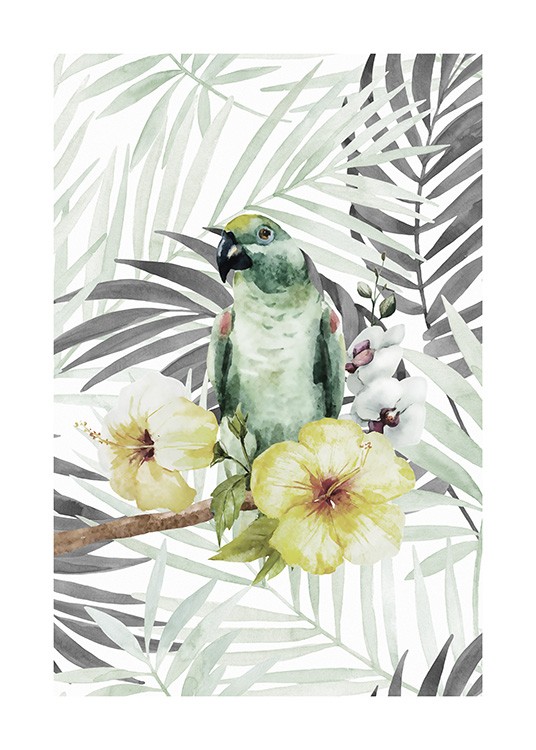 Tropical Bird No2 Poster / Tiere bei Desenio AB (10649)