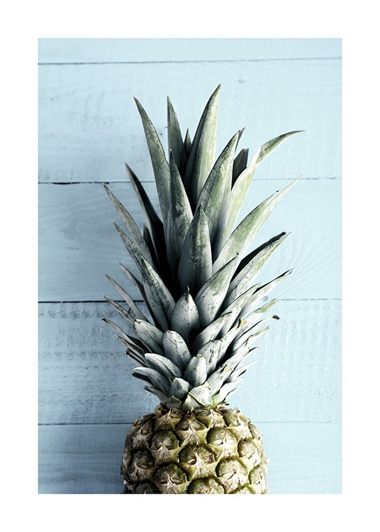 Pineapple Top Poster / Küchenposter bei Desenio AB (10660)