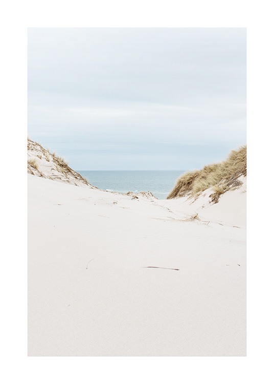 Sand Dunes by Sea Poster / Naturmotive bei Desenio AB (10753)