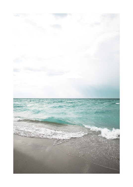 Turquoise Beach Poster / Tropisch bei Desenio AB (10820)