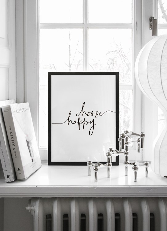 Choose Happy Poster