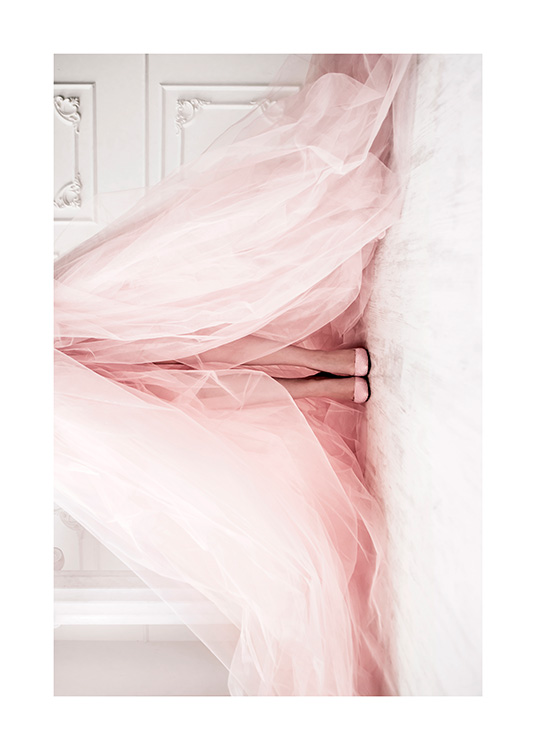 Pink Dress Poster / Fotografien bei Desenio AB (12265)