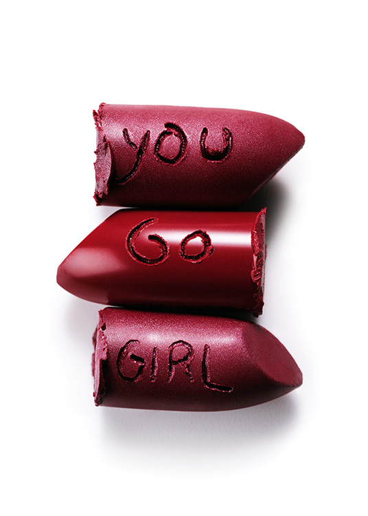 You Go Girl Lipstick Poster / Fotografien bei Desenio AB (12443)