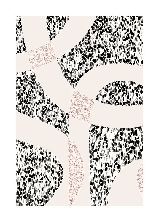 Dot Abstract No2 Poster / Kunstdrucke bei Desenio AB (12500)