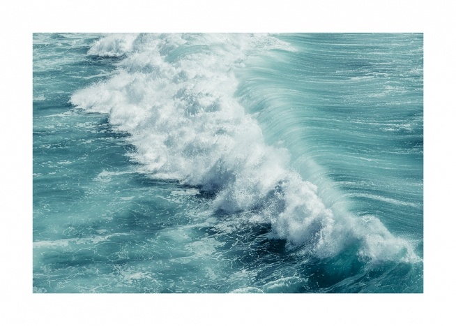 Turquoise Ocean Poster / Naturmotive bei Desenio AB (12641)