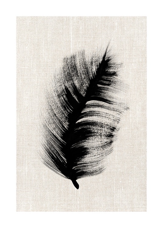 Ink Leaves No1 Poster / Kunstdrucke bei Desenio AB (12808)