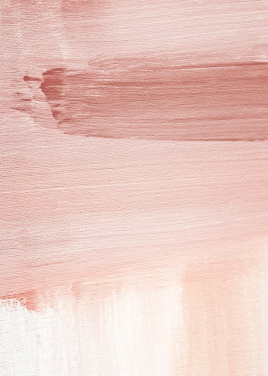 Abstract Painting Pink No1 Poster / Kunstdrucke bei Desenio AB (12894)