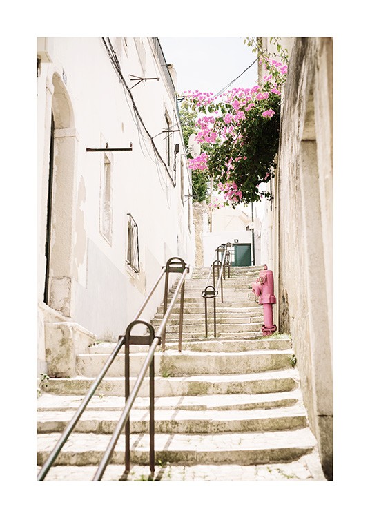 Lisbon Stairs Poster / Fotografien bei Desenio AB (12926)