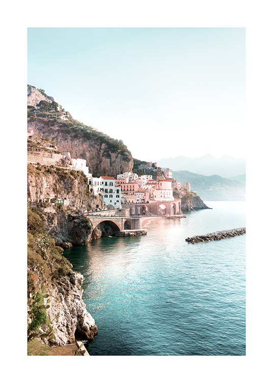Amalfi View Poster / Naturmotive bei Desenio AB (12930)