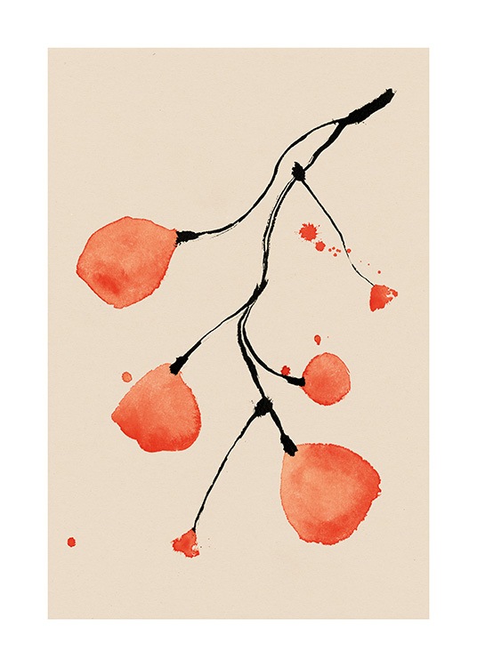 Autumn Twig Poster / Pflanzen bei Desenio AB (13640)