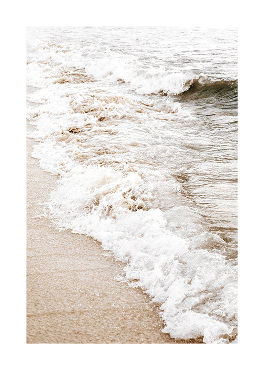  – Fotografie von Meereswellen, die an den Strand rollen