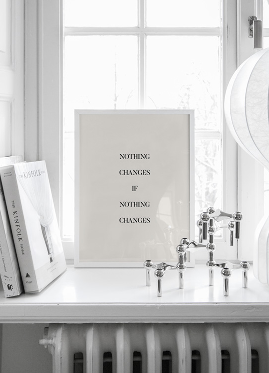 If Nothing Changes Poster