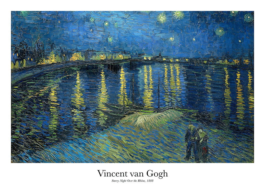 – Berühmter Kunstdruck von Van Gogh