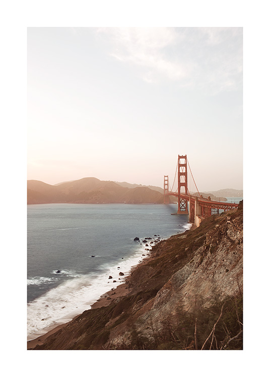 – Poster der Golden Gate Bridge