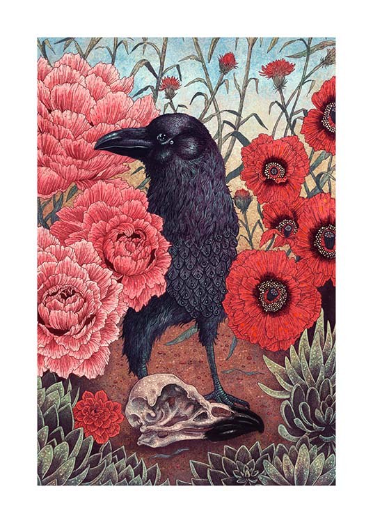 The Crow Poster / Kunstdrucke bei Desenio AB (3205)