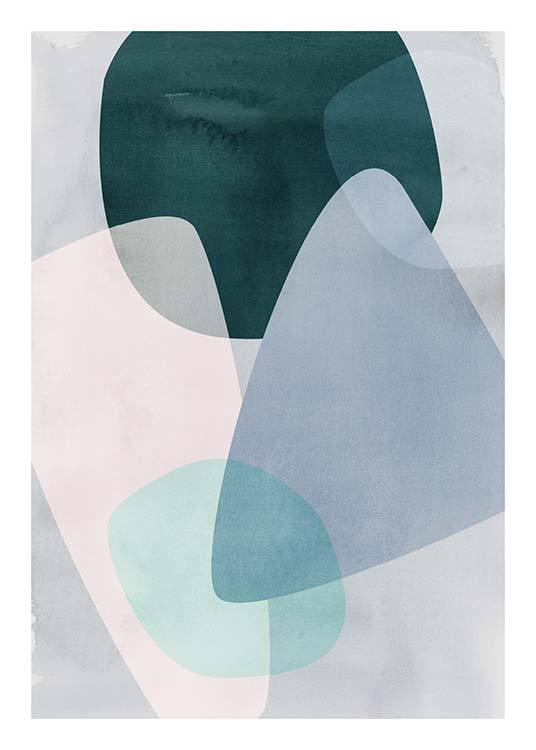 Graphic Pastels 2 Poster / Kunstdrucke bei Desenio AB (3450)