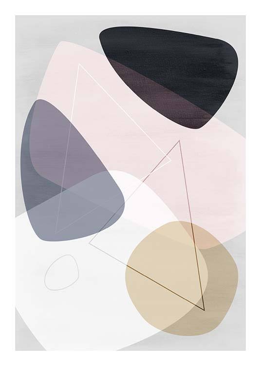 Graphic Pastels 3 Poster / Kunstdrucke bei Desenio AB (3451)