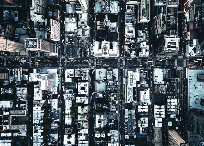 Aerial View Of New York Poster / Fotografien bei Desenio AB (3587)