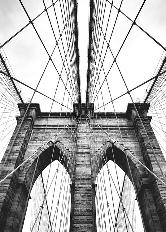 Brooklyn Bridge, Poster / Fotografien bei Desenio AB (8213)