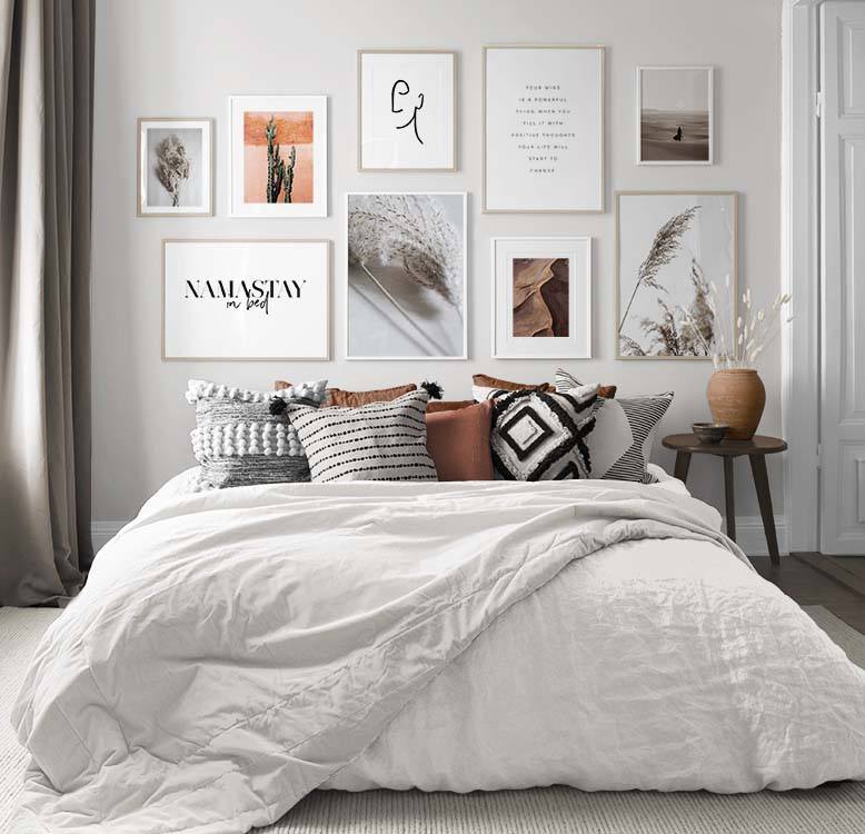 Design Inspiration und Wandbilder für das Schlafzimmer | Desenio