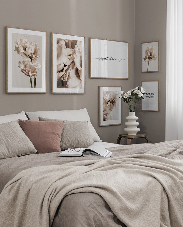 Flower Power bilderwand