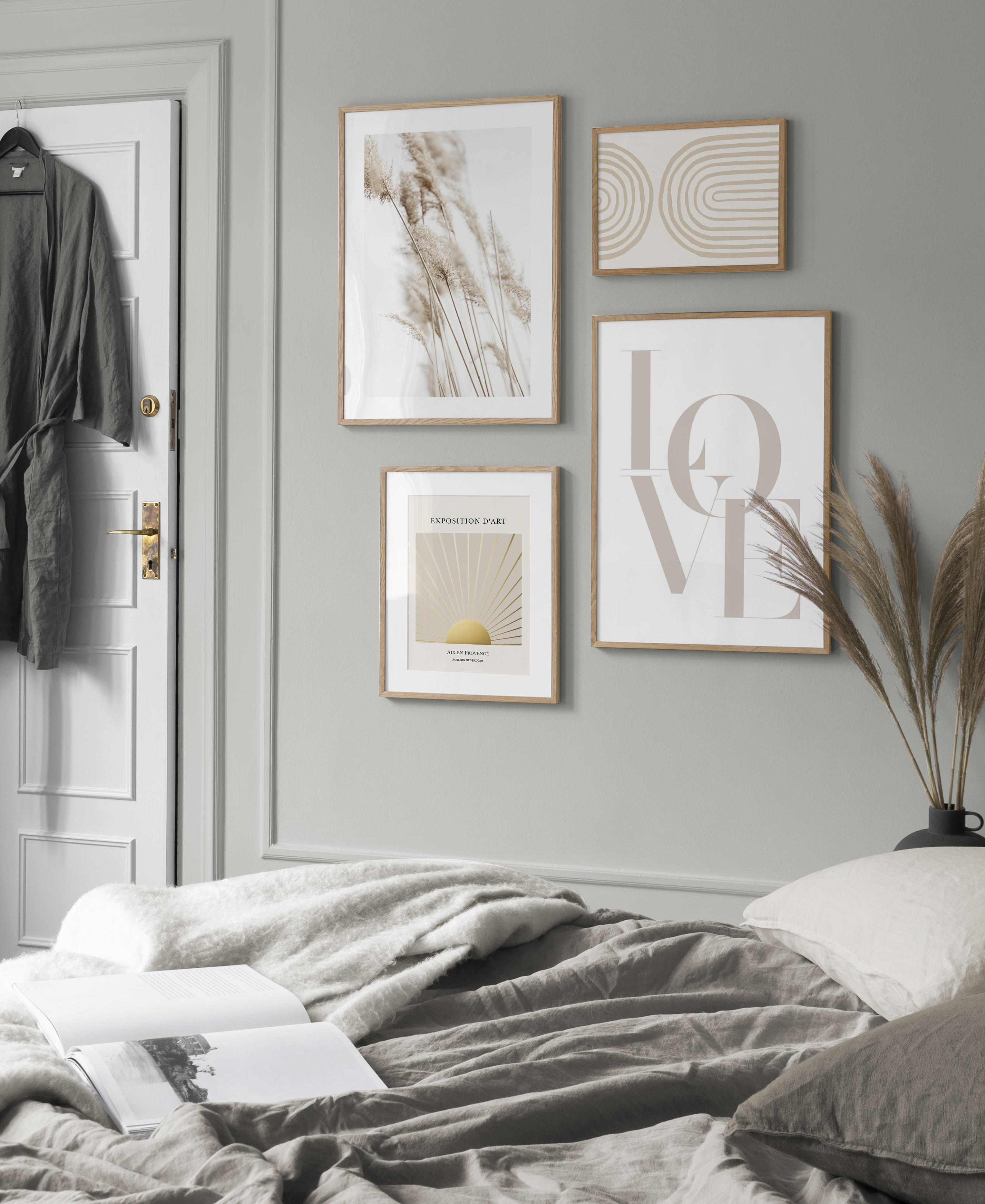 Design Inspiration und Wandbilder für das Schlafzimmer Desenio