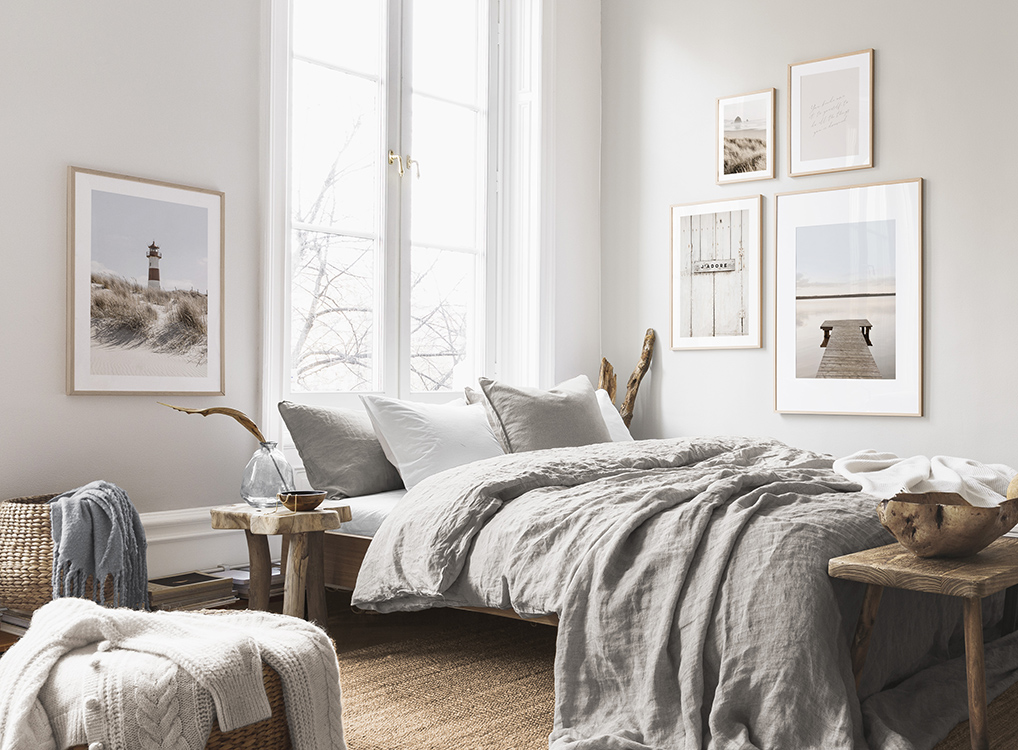 Design Inspiration und Wandbilder für das Schlafzimmer Desenio